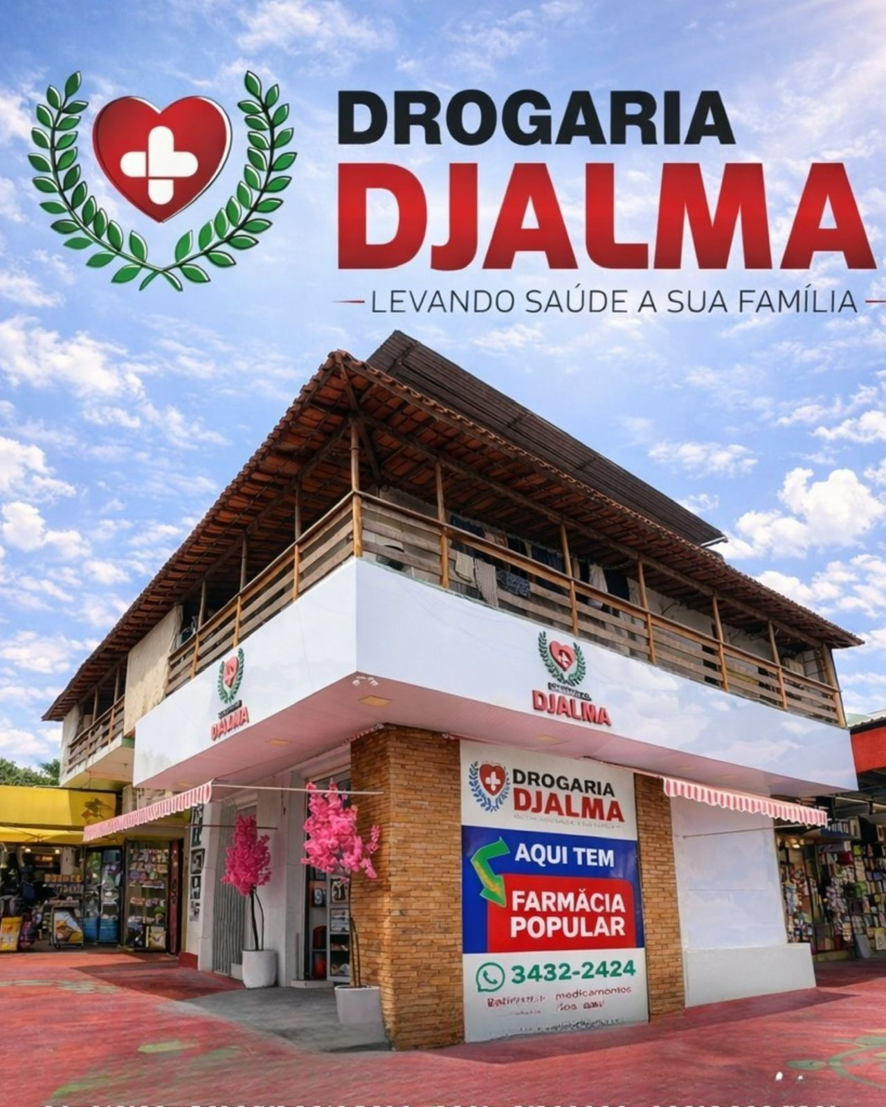 Fachada Drogaria Djalma